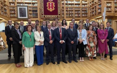 La Biblioteca del Seminario ha acogido el acto de constitución del nuevo Ayuntamiento.